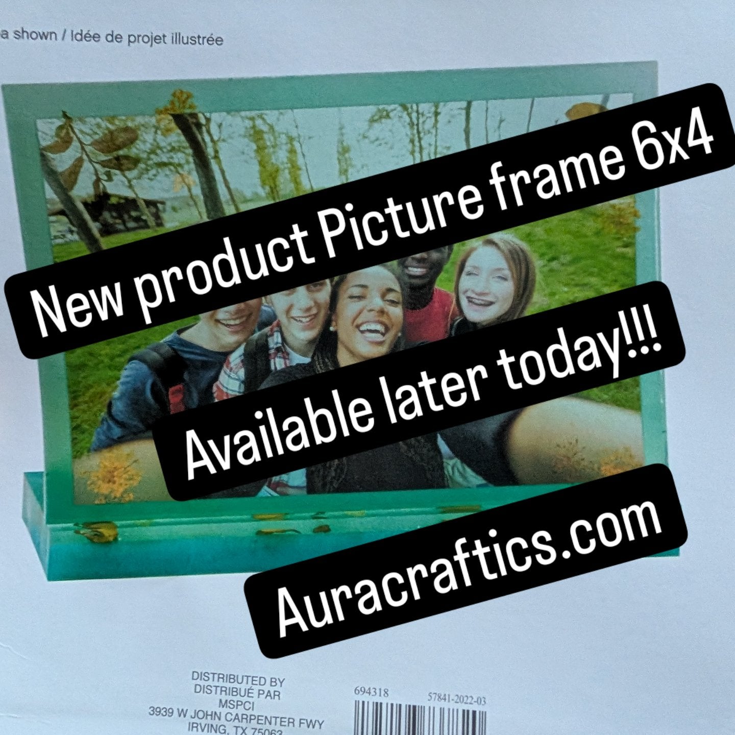 Custom themed/colored ("Aura Crafted") Picture frame ๐ผ๏ธ
